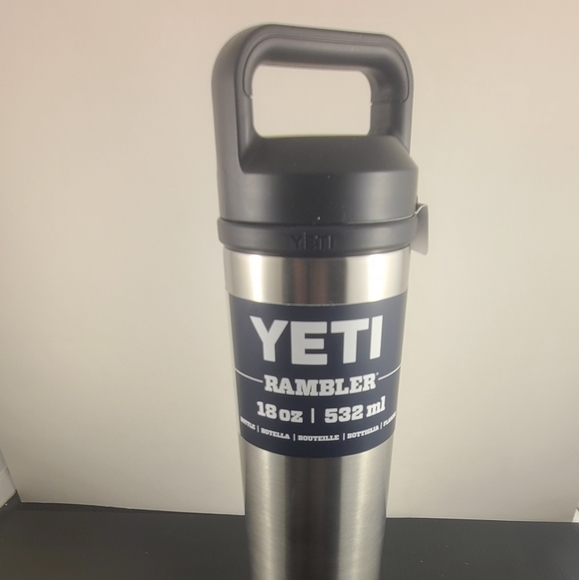 18oz yeti Rambler with Chug cap